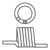 axial torsion spring leg 4