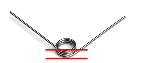 torsion spring body length